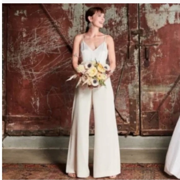 BHLDN x Jill Stuart Nicki Jumpsuit Size 6 NWT - Picture 1 of 12
